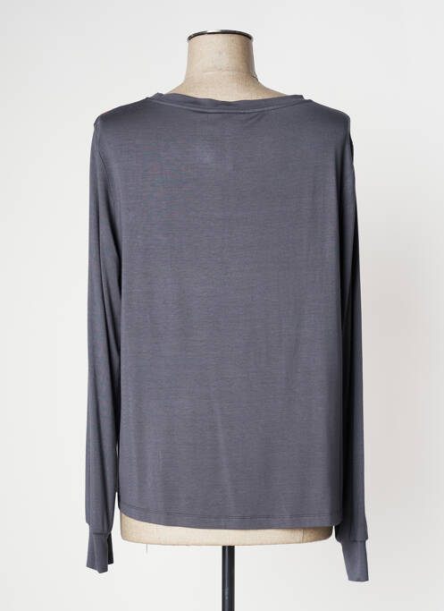 Top gris NIU pour femme