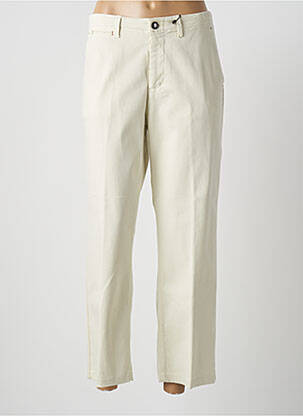 Pantalon droit poches beige MAYJUNE femme