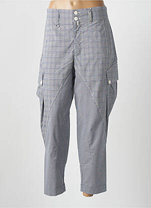 Pantalon cargo poches gris HICH USE femme