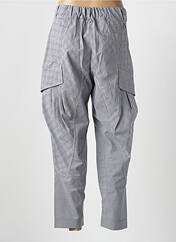 Pantalon cargo gris HICH USE pour femme seconde vue