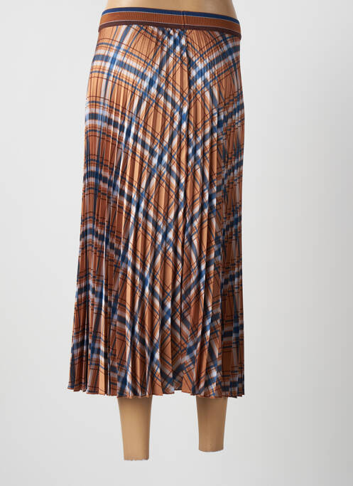 Jupe mi-longue beige NIU femme