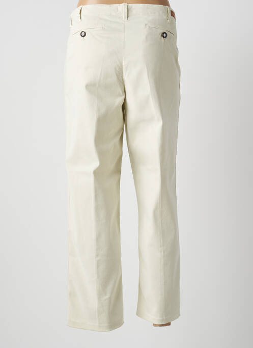 Pantalon droit beige MAYJUNE pour femme