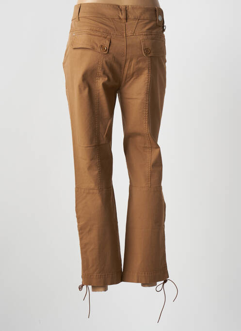 Pantalon slim beige HICH USE pour femme