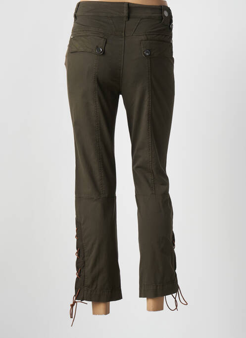 Pantalon slim vert HICH USE femme