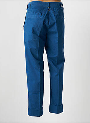 Pantalon 7/8 taille haute taille haute bleu HIGH femme