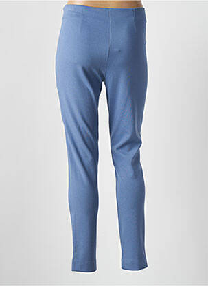 Pantalon slim stretch taille haute bleu MAX & MOI femme