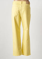 Jeans coupe large jaune WEEKEND MAXMARA pour femme seconde vue