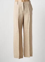 Pantalon large beige WEEKEND MAXMARA pour femme seconde vue
