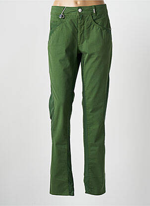 Pantalon slim vert HIGH pour femme