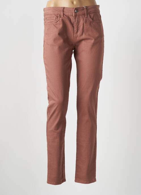 Jeans coupe slim slim taille normale marron PABLO GERARD DAREL femme