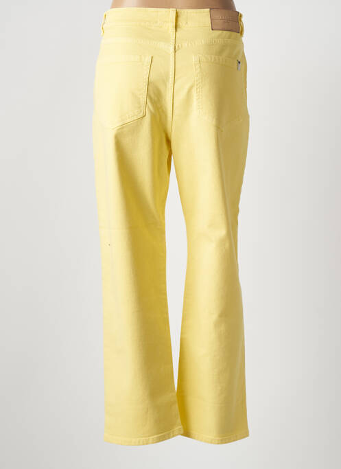 Jeans coupe large jaune WEEKEND MAXMARA pour femme