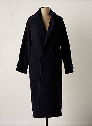 Manteau long bleu HARRIS WILSON pour femme