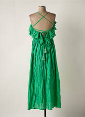 Robe longue vert LOUIZON pour femme seconde vue