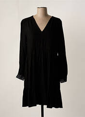 Robe mi-longue noir GARANCE pour femme seconde vue