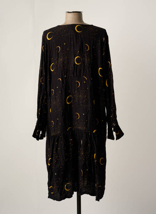 Robe mi-longue noir ANNAHPA pour femme