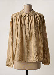 Blouse beige LOUIZON pour femme seconde vue