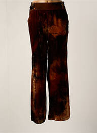 Pantalon large poches marron LOUIZON femme