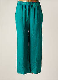 Pantalon large tissage popeline bleu HARRIS WILSON femme