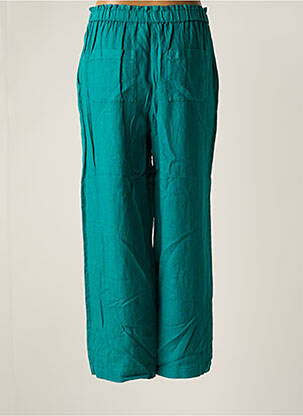 Pantalon large tissage popeline bleu HARRIS WILSON femme