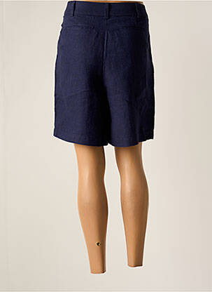Bermuda tissage popeline bleu HARRIS WILSON femme