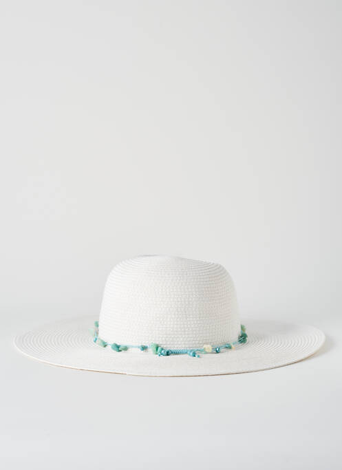Chapeau blanc C.C EXCLUSIVES pour femme
