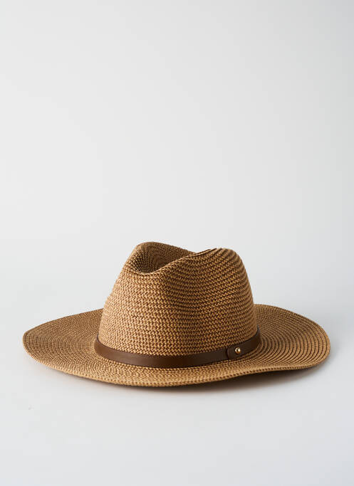 Chapeau marron TATA GISELE pour femme