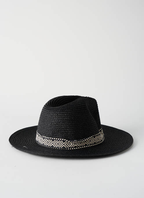 Chapeau noir TATA GISELE pour femme