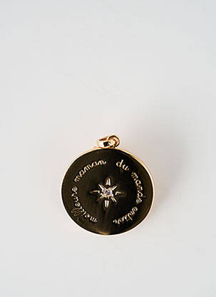 Pendentif or TATA GISELE femme