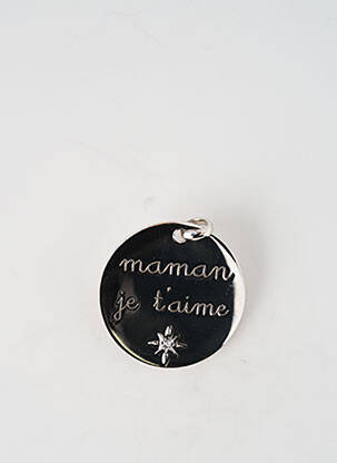 Pendentif argent TATA GISELE femme