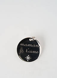 Pendentif argent TATA GISELE femme