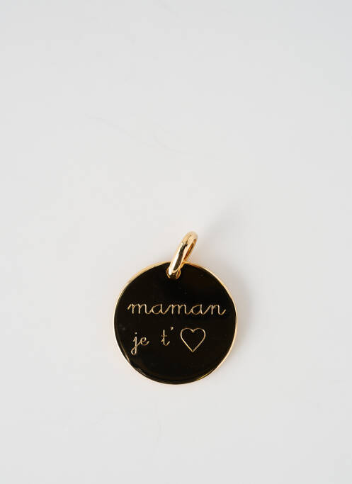 Pendentif or TATA GISELE femme