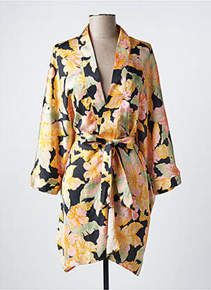 Veste kimono orange NOO pour femme