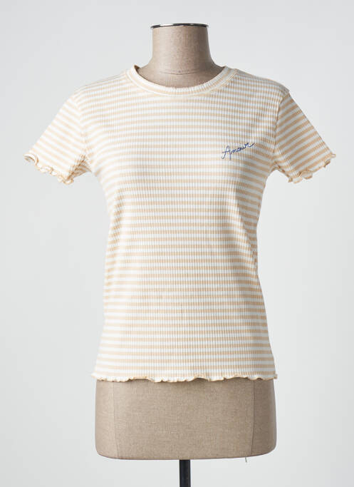 T-shirt beige MAISON LABICHE pour femme