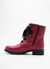 Bottines/Boots rose FLEXINOS pour femme seconde vue