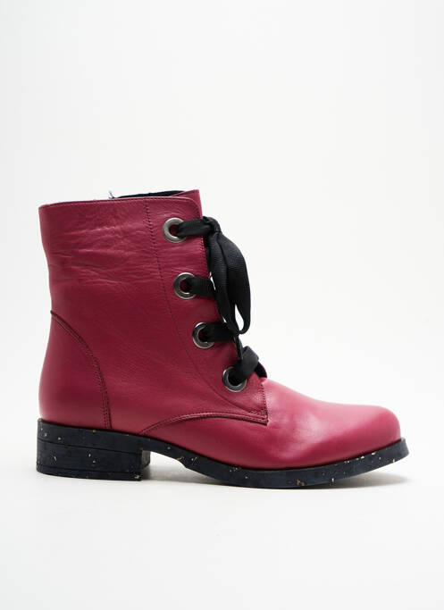 Bottines/Boots rose FLEXINOS pour femme