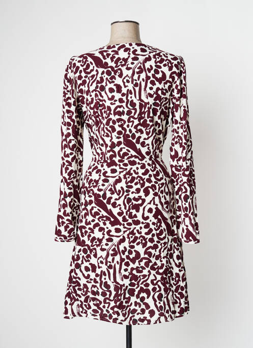 Robe mi-longue beige ICHI femme