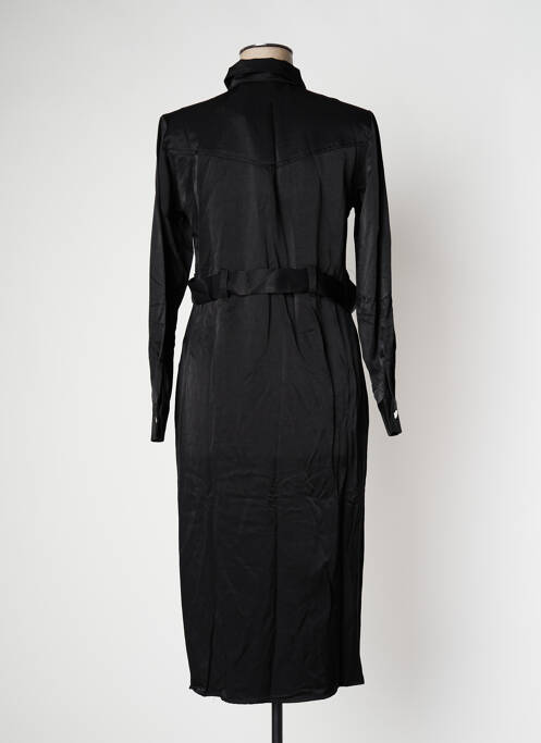 Robe mi-longue noir VILA pour femme