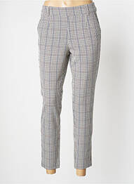 Pantalon chino tissage popeline taille normale beige VILA femme