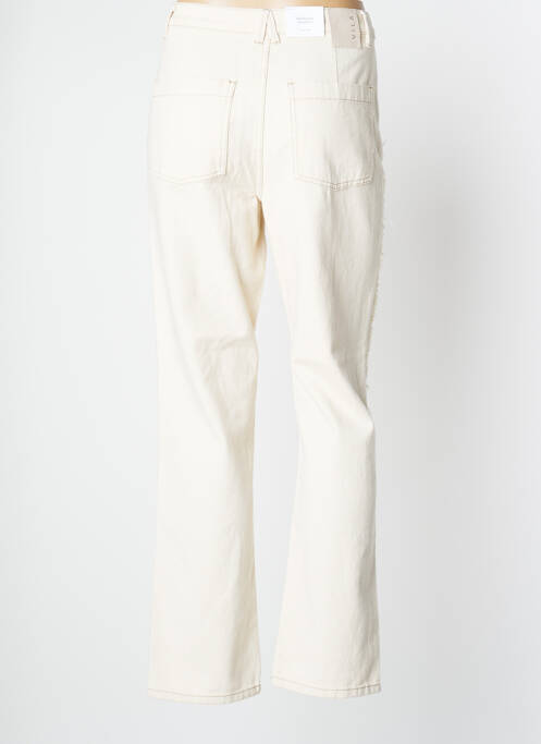 Pantalon droit beige VILA pour femme