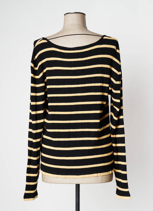 Top noir ICHI pour femme