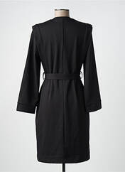 Robe mi-longue noir ICHI pour femme seconde vue