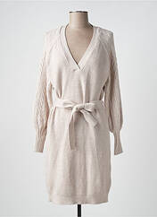 Robe pull beige OBJECT pour femme seconde vue