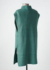 Robe pull vert ICHI pour femme seconde vue