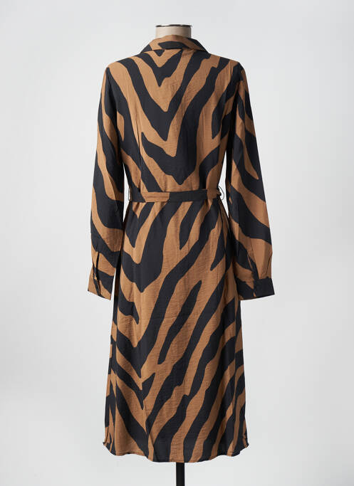 Robe mi-longue noir VILA pour femme