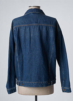 Veste en jean fermeture boutonnée sur le devant bleu FIVE femme