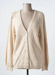 Gilet manches longues beige B.YOUNG pour femme seconde vue