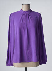 Blouse violet ICHI pour femme seconde vue