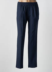 Pantalon droit bleu TOMMY HILFIGER pour femme seconde vue