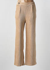 Pantalon large beige LA PETITE ETOILE pour femme seconde vue
