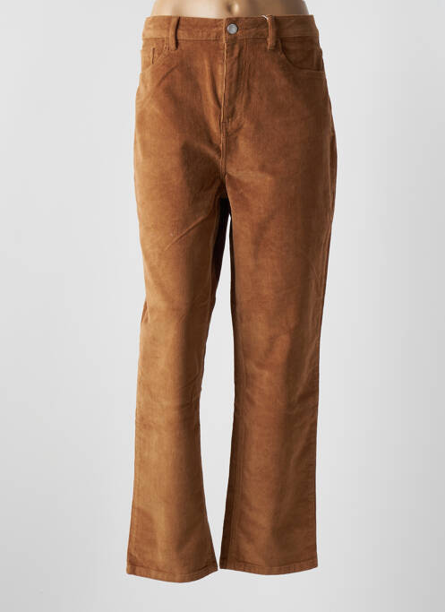 Pantalon droit marron VILA pour femme